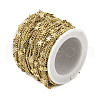 Ion Plating(IP) 304 Stainless Steel Curb Chains AJEW-Q150-04G-03-3
