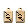 304 Stainless Steel Enamel Pendants STAS-L290-45G-1