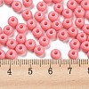 Imitation Jade Glass Seed Beads SEED-Z001-A-B15-4