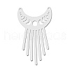 Non-Tarnish 201 Stainless Steel Pendant Links STAS-S105-LA788-1-1