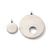 Non-Tarnish 304 Stainless Steel Pendants STAS-M311-02P-2