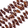 Crystal Glass Beads Strands GLAA-D033-27-1