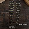 Bohemian Style Handmade Glass Seed Beads Ring Tassel Dangle Earrings JT3929-4