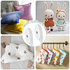 Non Woven Fabric Embroidery Needle Felt for DIY Crafts SRIB-WH0026-09B-6