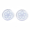 Transparent Resin Pendants RESI-N030-004D-2
