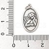 925 Sterling Silver Pendants STER-R008-04AS-04-3
