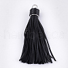 PU Leather Tassel Big Pendants Decorations FIND-T048-07A-1