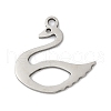 201 Stainless Steel Pendants STAS-F316-32B-P-1