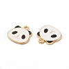 Alloy Enamel Pendants PALLOY-I217-20G-2
