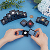 HOBBIESAY 15Pcs Clear Window Plastic Loose Diamond Boxes OBOX-HY0001-02B-3