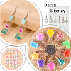 ARRICRAFT 560Pcs 3 Styles Iron Screw Eye Pin Peg Bails IFIN-AR0001-32P-5