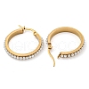PVD Vacuum Plating 202 Stainless Steel Hoop Earrings EJEW-H003-40G-03-2