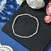 2mm Natural Pink Opal Faceted Round Beaded Stretch Bracelets for Women BJEW-JB10843-01-2