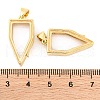 Rack Plating Brass Locket Pendants KK-F874-01G-02-3