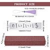 Fingerinspire 3Pcs Stainless Steel Bookmarks AJEW-FG0001-44I-2