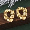 304 Stainless Steel Stud Earrings for Women EJEW-U052-07G-3