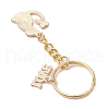 Valentine's Day Alloy Enamel Pendant Keychains KEYC-JKC01178-01-4