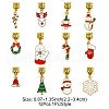 12Pcs Tibetan Style Alloy Pendant PALLOY-FZ00009-7