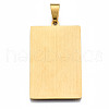 201 Stainless Steel Pendants STAS-S105-M017-4