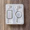 DIY Candy Pendant Shaker Silicone Molds Kit DIY-A038-04-3