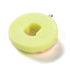 Opaque Resin Imitation Food Pendants CRES-M027-01B-2