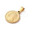 201 Stainless Steel Pendants STAS-C130-04A-G-2
