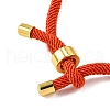 Braided Nylon Cord Bracelet Making MAK-A017-D03-40G-2