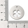 Non-Tarnish 201 Stainless Steel Pendants STAS-E206-02P-03-3
