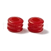 Opaque Acrylic Beads OACR-H019-24-3