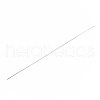 Iron Big Eye Beading Needles TOOL-N006-03-2