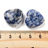 Mother's Day Gifts Heart Natural Blue Spot Jasper Palm Stones G-C134-06A-22-3