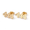 Number Earrings X-EJEW-F286-01A-G-1