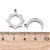 304 Stainless Steel Pendants STAS-H235-03B-P-2