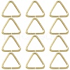 SUNNYCLUE Brass Triangle Linking Ring FIND-SC0006-42-1