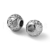 304 Stainless Steel Rhinestone European Beads STAS-A092-10K-P-2