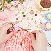 36Pcs Daisy DIY Knitting Tool Sets HJEW-NB00063-3