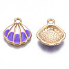 Alloy Enamel Pendants ENAM-Q446-001B-RS-3