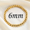 Stainless Steel Bead Elastic Rope Titanium Steel Bead Bracelet Women's Bracelet UQ9222-1-1
