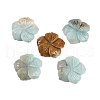 Natural Flower Amazonite Carved Pendants G-B097-01A-08-1