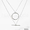 304 Stainless Steel Toggle Clasps Curb Chain Necklaces FS-WGE868D-02-1