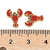 304 Stainless Steel Enamel Charms STAS-Z139-03G-12-3