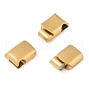 Ion Plating(IP) 316 Surgical Stainless Steel Magnetic Clasps with Glue-in Ends STAS-F269-04G-03A-2