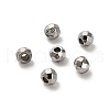 304 Stainless Steel Beads STAS-S167-02A-P-1