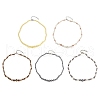 Shell Pearl Graduated Beaded Necklaces for Girl Women NJEW-XCP0001-46P-1