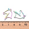 Ion Plating(IP) 201 Stainless Steel Pendants STAS-T063-167M-3