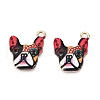 Zinc Alloy Enamel Pendants ENAM-CJC0004-29A-1