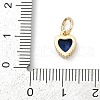 Brass Micro Pave Cubic Zirconia Pendants KK-H204-01KCG-01-3