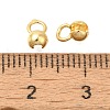 Brass Bead Tips KK-K388-50G-3