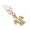 Alloy & 304 Stainless Steel ABS Plastic Imitation Pearl  Pendants PALLOY-JF03878-4