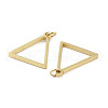 Ion Plating(IP) 304 Stainless Steel Pendants STAS-G324-01D-G-2